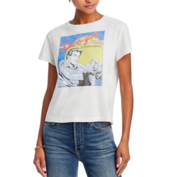 Re/Done Classic "To The Moon" Tee Shirt. - Picture 1 of 6